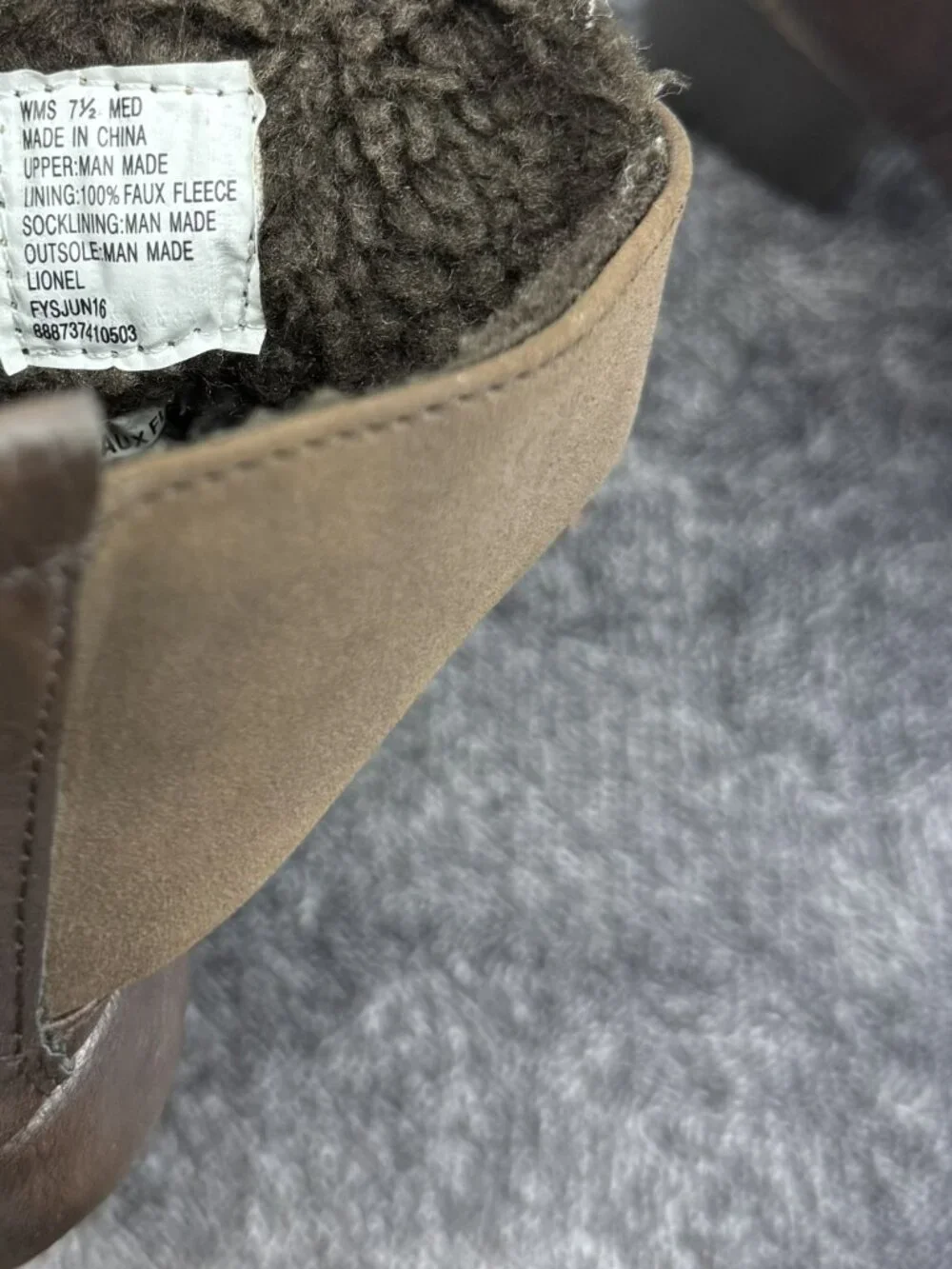 Unionbay Lionel Women's Heeled Combat Boots brown size 7.5 lace up
